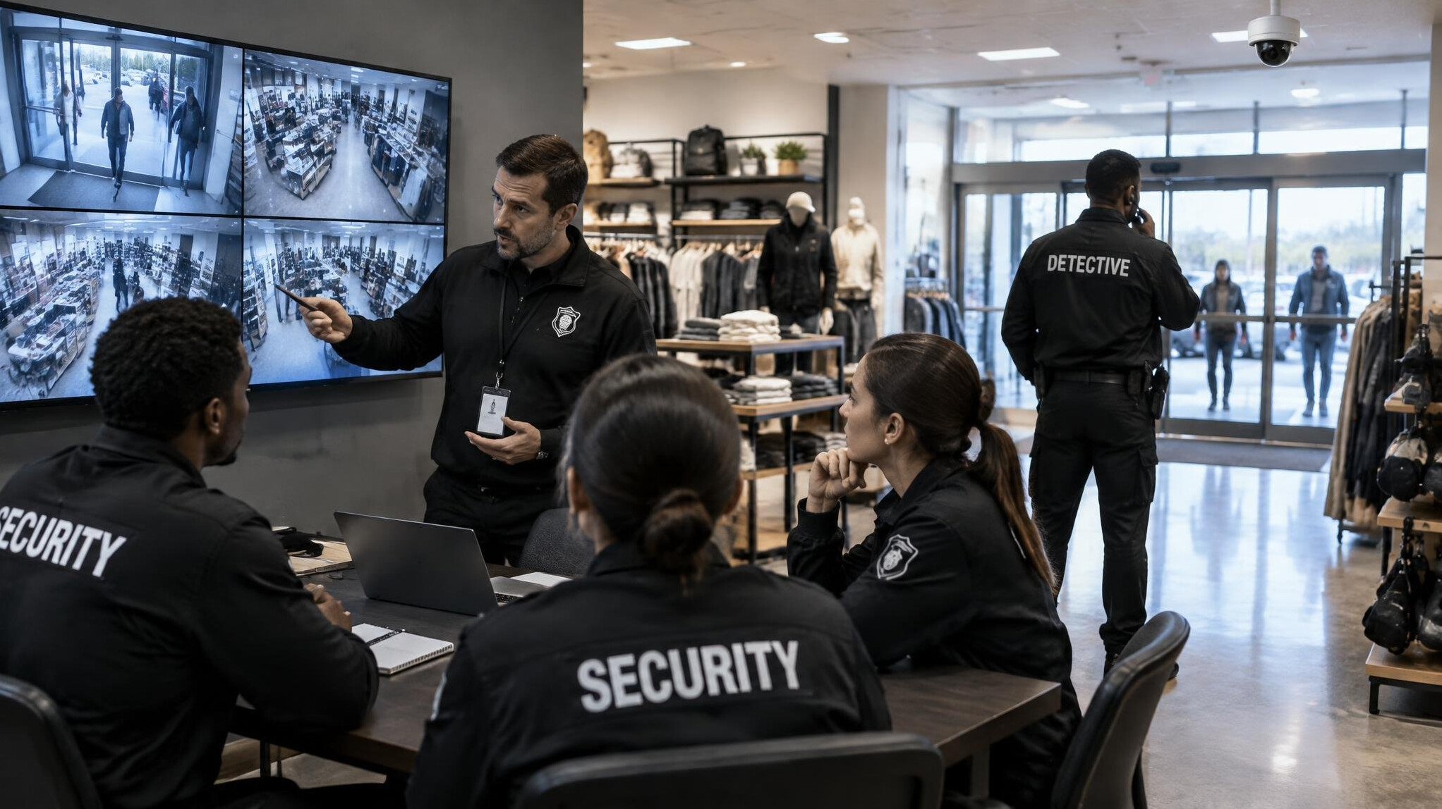 store security team meeting